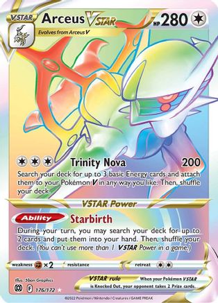 Arceus VSTAR (Secret) (176) (Holofoil)