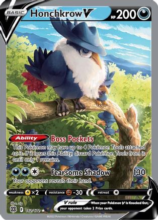Honchkrow V (Alternate Full Art) (Holofoil)