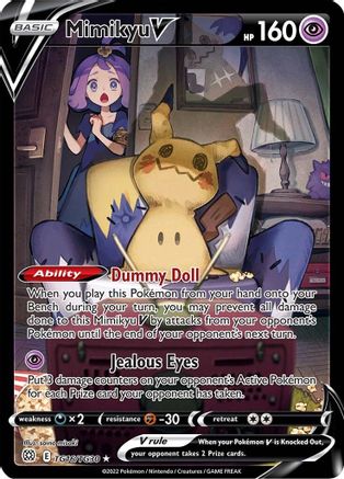 Mimikyu V (Holofoil)