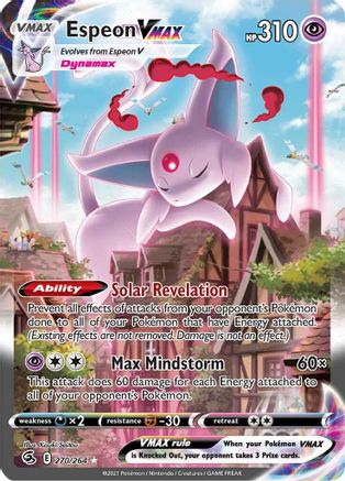 Espeon VMAX (Alternate Art Secret) (Holofoil)