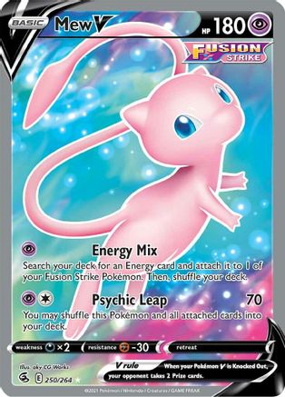 Mew V (Full Art) (Holofoil)