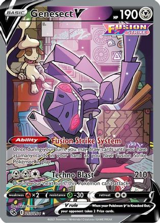 Genesect V (Alternate Full Art) (Holofoil)