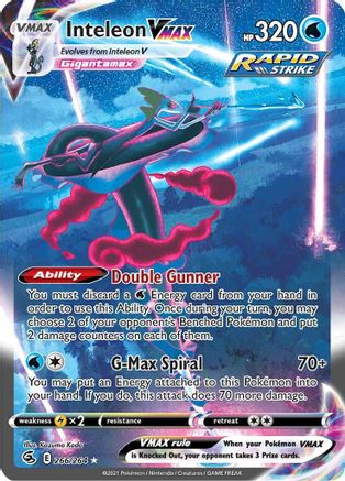 Inteleon VMAX (Alternate Art Secret) (Holofoil)