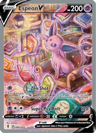 Espeon V (Alternate Full Art) (Holofoil)