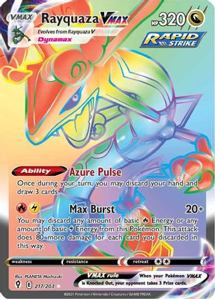 Rayquaza VMAX (Secret) (Holofoil)