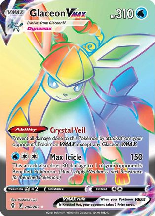 Glaceon VMAX (Secret) (Holofoil)