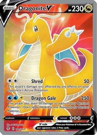 Dragonite V (Full Art) (Holofoil)