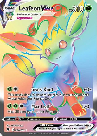Leafeon VMAX (Secret) (Holofoil)