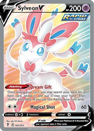 Sylveon V (Full Art) (Holofoil)