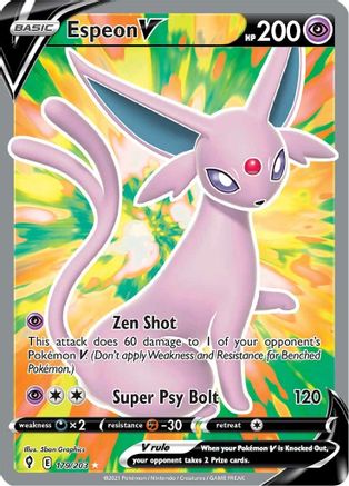 Espeon V (Full Art) (Holofoil)