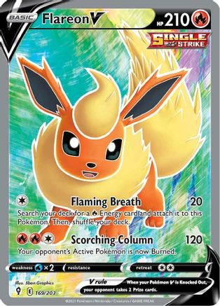 Flareon V (Full Art) (Holofoil)