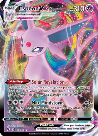 Espeon VMAX (Holofoil)