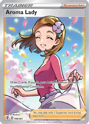 Aroma Lady (Full Art) (Holofoil)