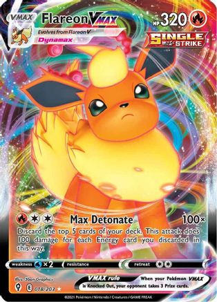 Flareon VMAX (Holofoil)