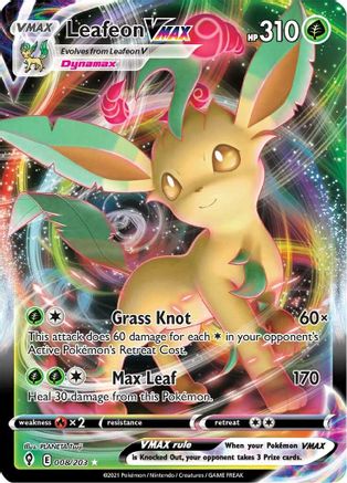 Leafeon VMAX (Holofoil)