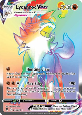 Lycanroc VMAX (Secret) (Holofoil)