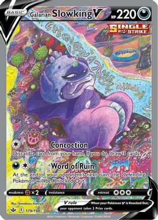 Galarian Slowking V (Alternate Full Art) (Holofoil)