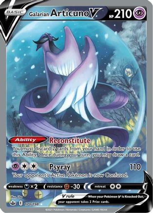 Galarian Articuno V (Alternate Full Art) (Holofoil)