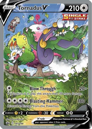 Tornadus V (Alternate Full Art) (Holofoil)