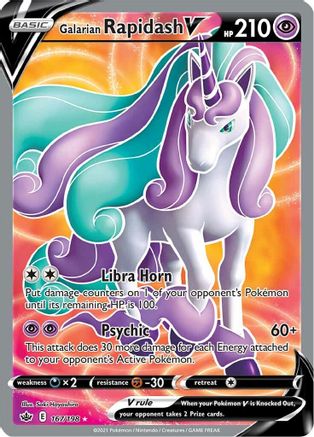 Galarian Rapidash V (Full Art) (Holofoil)