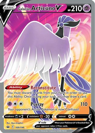 Galarian Articuno V (Full Art) (Holofoil)