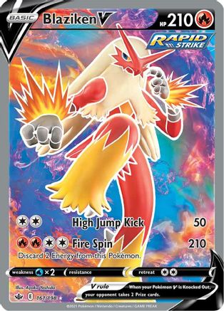 Blaziken V (Full Art) (Holofoil)