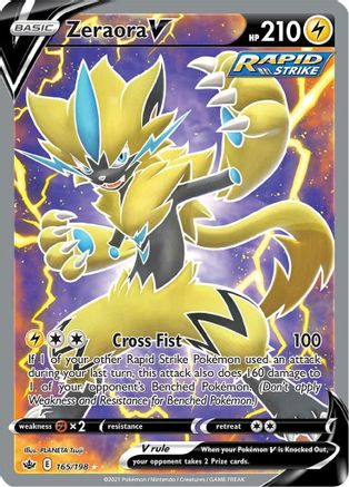 Zeraora V (Full Art) (Holofoil)