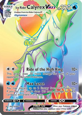 Ice Rider Calyrex VMAX (Secret) (Holofoil)