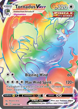 Tornadus VMAX (Secret) (Holofoil)