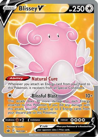 Blissey V (Full Art) (Holofoil)
