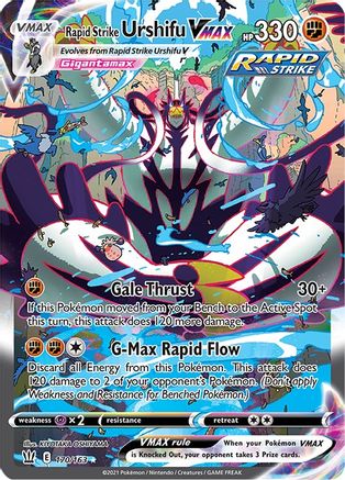Rapid Strike Urshifu VMAX (Alternate Art Secret) (Holofoil)