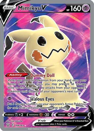Mimikyu V (Full Art) (Holofoil)