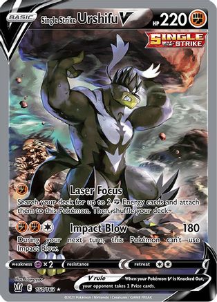Single Strike Urshifu V (Alternate Full Art) (Holofoil)