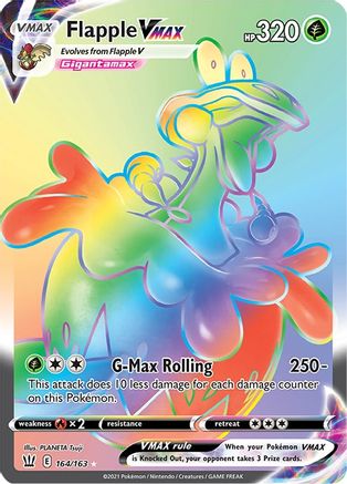 Flapple VMAX (Secret) (Holofoil)