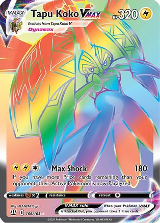 Tapu Koko VMAX (Secret) (Holofoil)