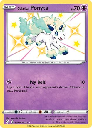 Galarian Ponyta (Holofoil)
