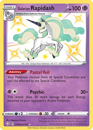 Galarian Rapidash (Holofoil)