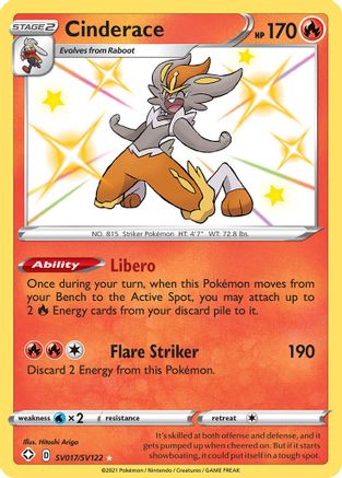 Cinderace (Holofoil)