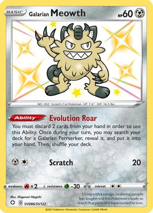 Galarian Meowth (Holofoil)