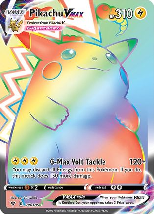 Pikachu VMAX (Secret) (Holofoil)