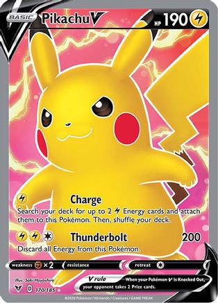 Pikachu V (Full Art) (Holofoil)