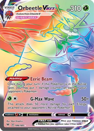 Orbeetle VMAX (Secret) (Holofoil)