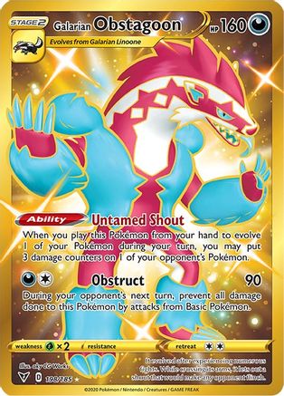 Galarian Obstagoon (Secret) (Holofoil)