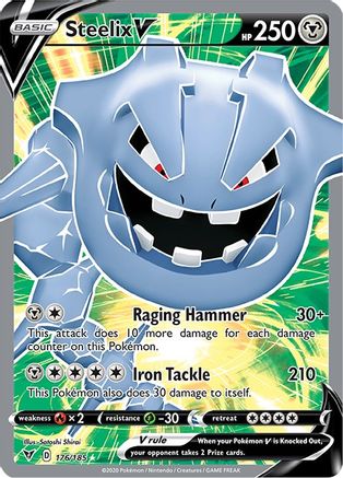 Steelix V (Full Art) (Holofoil)