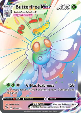 Butterfree VMAX (Secret) (Holofoil)