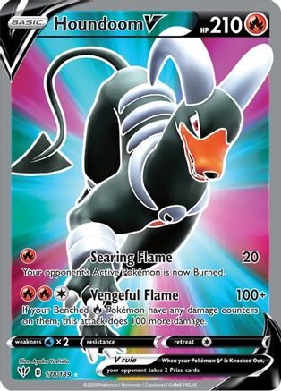Houndoom V (Full Art) (Holofoil)