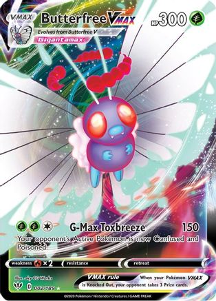 Butterfree VMAX (Holofoil)
