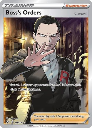 Boss's Orders (Full Art) (Holofoil)