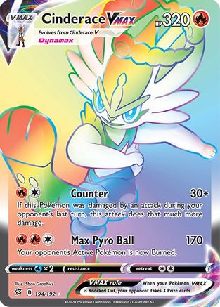 Cinderace VMAX (Secret) (Holofoil)
