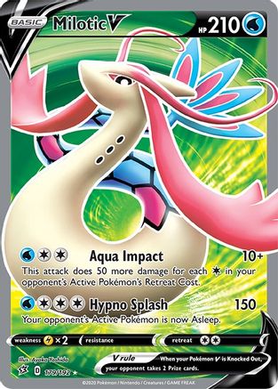Milotic V (Full Art) (Holofoil)